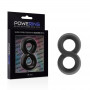 POWERING SUPER FLEXIBLE Y RESISTENTE ANILLO PENE Y TESTICULOS PR12 NEGRO