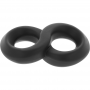 POWERING SUPER FLEXIBLE Y RESISTENTE ANILLO PENE Y TESTICULOS PR12 NEGRO