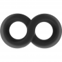 POWERING SUPER FLEXIBLE Y RESISTENTE ANILLO PENE Y TESTICULOS PR12 NEGRO