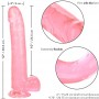 CALIFORNIA EXOTICS SIZE QUEEN DILDO ROSA 255 CM