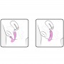 ADRIEN LASTIC G WAVE VIBRADOR DUAL RABBIT ROSA