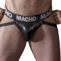 MACHO MX25NC JOCK CUERO NEGRO S