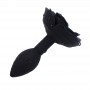 OHMAMA FETISH PLUG ANAL SILICONA ROSA NEGRA