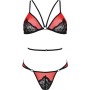 PASSION PEONIA SET EROTIC LINE ROJO S M