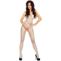 PASSION EROTICLINE CATSUIT BLANCO BS010