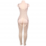 QUEEN LINGERIE BODYSTOCKING EN RED CON LAZOS S L
