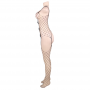 QUEEN LINGERIE BODYSTOCKING EN RED CON LAZOS S L