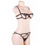 SUBBLIME SET DOS PIEZAS SUJETADOR Y TANGA DE TIRANTAS L XL