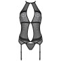 PASSION SATARA CORSET EROTIC LINE NEGRO S M
