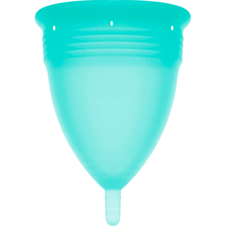 STERCUP COPA MENSTRUAL FDA SILICONA TALLA S AQUAMARINA