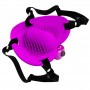 PRETTY LOVE MASAJEADOR DE CLITORIS HEARTBEAT 10 MODOS DE VIBRACION MORADO