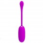 PRETTY LOVE JULIUS HUEVO VIBRADOR IMPERMEBLE RECARGABLE MORADO