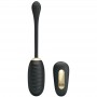 PRETTY LOVE DOREEN HUEVO VIBRADOR DE LUJO RECARGABLE NEGRO