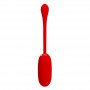 PRETTY LOVE JULIUS HUEVO VIBRADOR IMPERMEBLE RECARGABLE ROJO