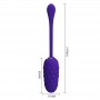 PRETTY LOVE HUEVO VIBRADOR CON TEXTURA MARINA RECARGABLE LILA