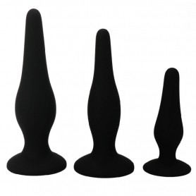PRETTY LOVE KIT INICIACION ANAL PLUGS SILICONA
