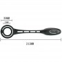 PRETTY LOVE ANILLOS PENE CON PLUG VIBRADOR
