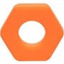 CALIFORNIA EXOTICS ALPHA ANILLO PROLONG SEXGONO NARANJA