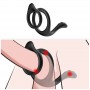 ARMONY TAIL ANILLO DOBLE ANAL NEGRO