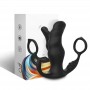 ARMONY KNIGHT VIBRADOR ANAL PROSTATA ANILLO CONTROL REMOTO NEGRO