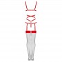 LIVCO CORSETTI FASHION THIARA LC 20213 SET BODY MEDIAS ROJA S M