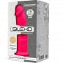 SILEXD MODELO 2 PENE REALISTICO SILICONA PREMIUM SILEXPAN FUCSIA 19 CM