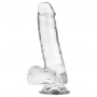 X RAY ARNeS DILDO REALISTA TRANSPARENTE 185 CM O 38 CM