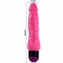 BAILE COLORFUL SEX VIBRADOR REALISTICO LILA 24 CM