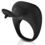 PRETTY LOVE ANILLO VIBRADOR THIMBLE NEGRO