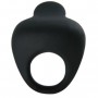 PRETTY LOVE ANILLO VIBRADOR THIMBLE NEGRO