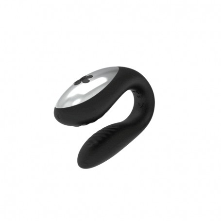 BRILLY GLAM WE LOVE VIBRADOR PARA PAREJAS CONTROL REMOTO NEGRO
