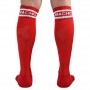 MACHO CALCETINES LARGOS TALLA UNICA ROJO