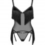 OBSESSIVE SHERILA CORSET TANGA XS S
