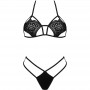LIVCO CORSETTI FASHION JIMENA LC 20216 SUJETADOR TANGA NEGRO TALLA uNICA