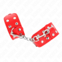 KINK MUaEQUERAS CON DOBLE LaNEA DE TACHUELAS AJUSTABLE ROJO