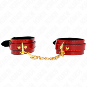 KINK MUaEQUERAS JOANNA ANGEL ROJO AJUSTABLE CON CADENA DORADO 165 26 CM X 4 CM