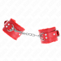 KINK MUaEQUERAS FORRADAS ROJO CON CORREA ROJO AJUSTABLE 20 29 CM X 55 CM