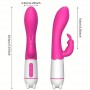 ARMONY HAPPY VIBRADOR ESTIMULADOR RABBIT FUCSIA
