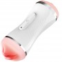 ARMONY MASTURBADOR VIBRADOR DOBLE VAGINA BOCA BLANCO