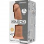 SILEXD MODELO 2 PENE REALISTICO SILICONA PREMIUM SILEXPAN CARAMELO 23 CM