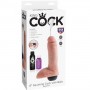 KING COCK PENE REALISTICO EYACULADOR NATURAL 2032 CM