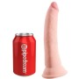 KING COCK DILDO TRIPLE DENSIDAD 18 CM
