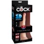 KING COCK DILDO TRIPLE DENSIDAD 18 CM